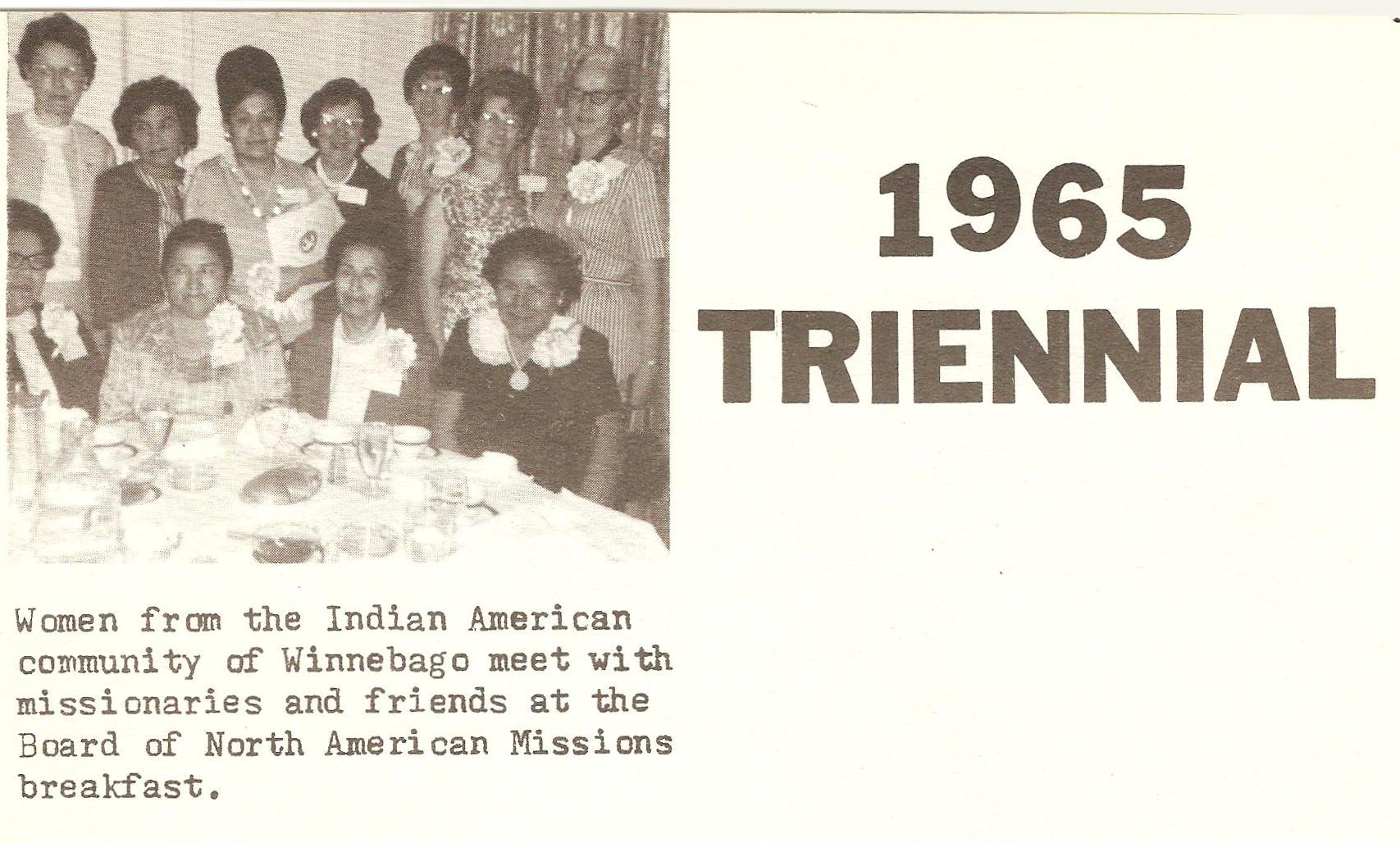 1965: Triennial